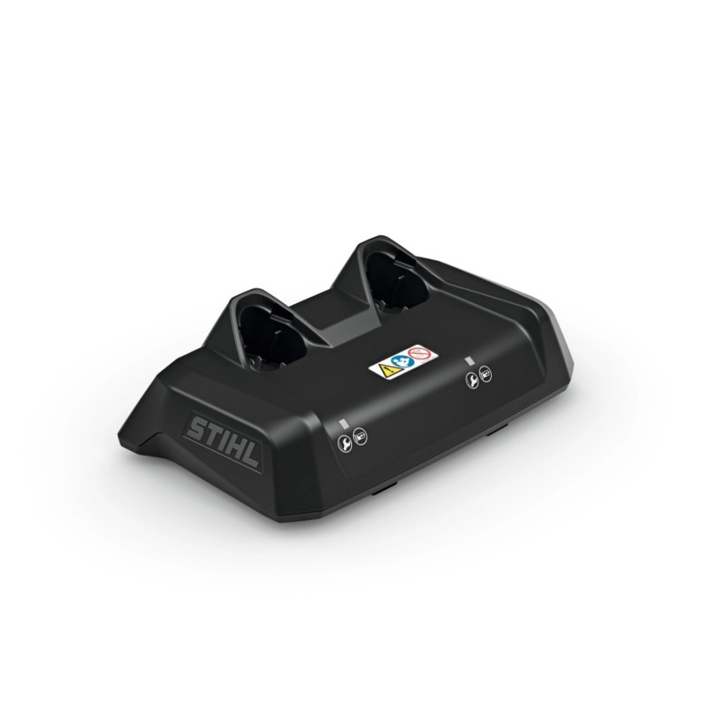 Chargeur rapide double STIHL AL 5-2 pour recharger 2 batteries STIHL AS 2 Réf. : EA114305700