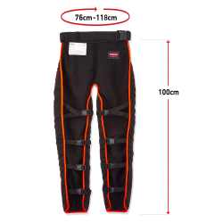 Jambières de protection tronçonneuse Oregon Classe 1 EN ISO 11393-2 ajustables légères anti-coupure
