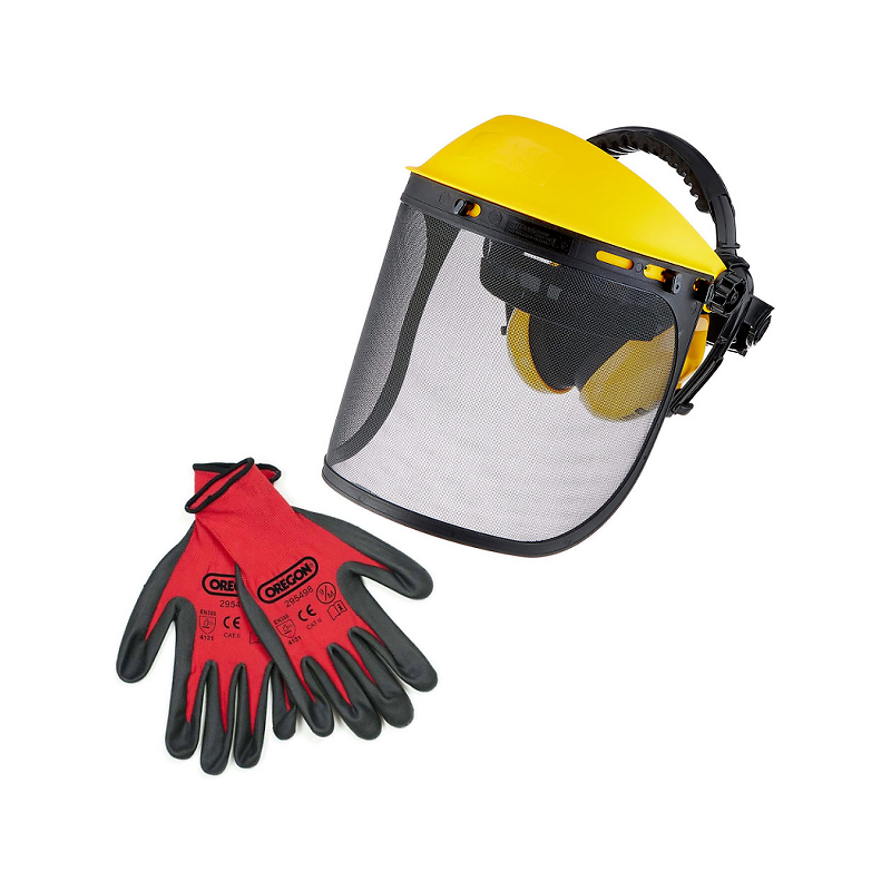 Kit protection débroussaillage Oregon visière + casque