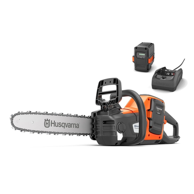 Husqvarna 230i 14" – Tronçonneuse à batterie | B140 + C80 inclus
