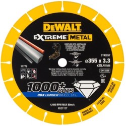 Disque Extreme Métal 355 x x 25.4 x 3.3 mm
