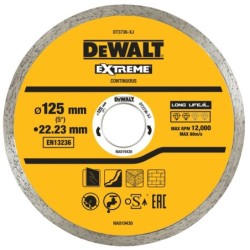 Disque fritté pour le carrelage 125x22.2mm, hauteur segment 7mm