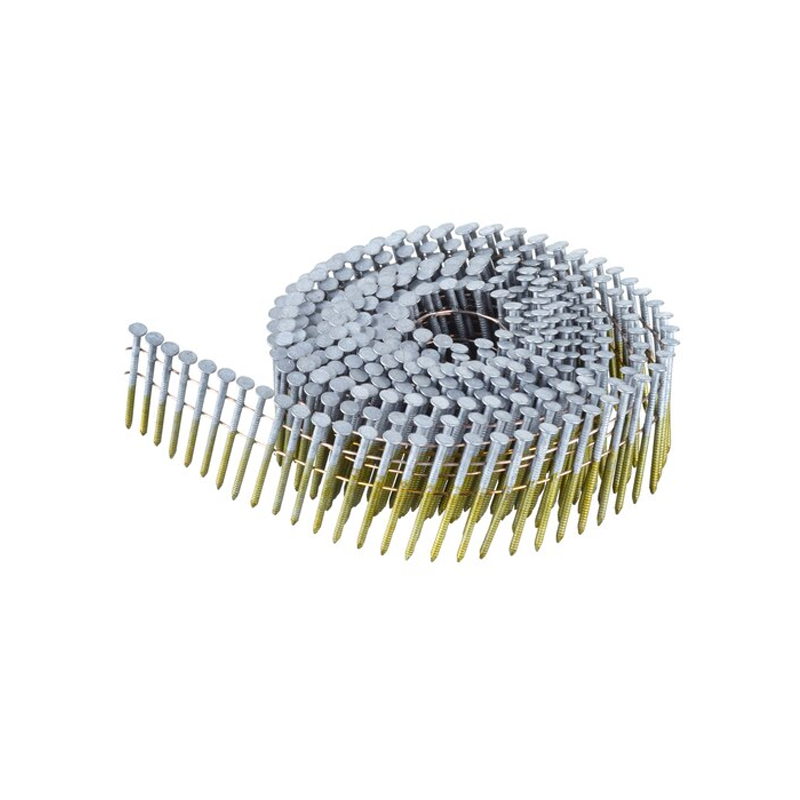 Pointes en rouleau crantées galvanisées à chaud 2.03x50mm