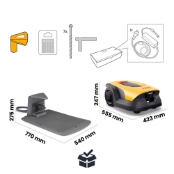 Robot tondeuse STIGA A 8V sans câble 800 m²