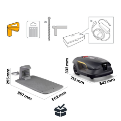 Robot tondeuse STIGA A 100V 10000 m² GPS RTK
