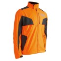 Veste forestière haute visibilité orange – légère et résistante