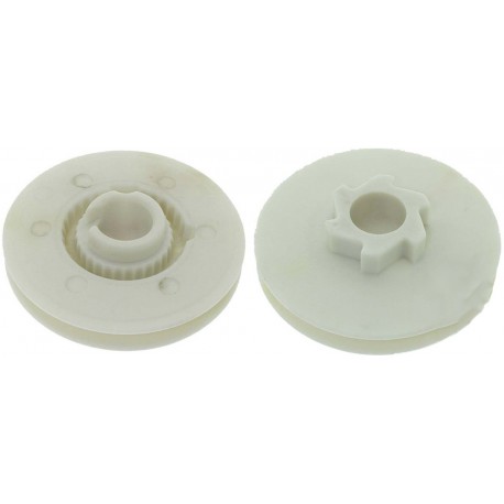 Poulie de lanceur 6 crans pour RYOBI modèles 265, 365 SSR, 284-3 et 264-3 - alésage: 16mm - Ø: 69mm.