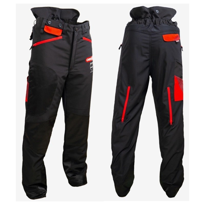 PANTALON WAIPOUA NOIR ET ROUGE 295466