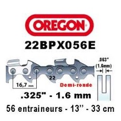 Chaine Oregon 22BPX056E 325 1.6 mm 56 maillons