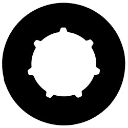 Bague Oregon 11891 325 8 dents