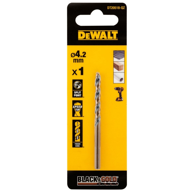 Foret Black&Gold HSS-G DEWALT DT20518-QZ... | LG Motoculture