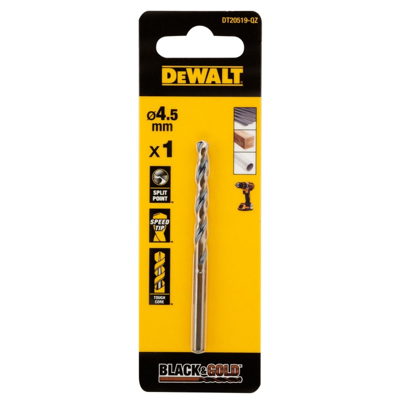 Foret Black&Gold HSS-G DEWALT DT20519-QZ... | LG Motoculture