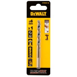 Foret Black&Gold HSS-G 6x57x93mm DEWALT DT20522-QZ | LG Motoculture