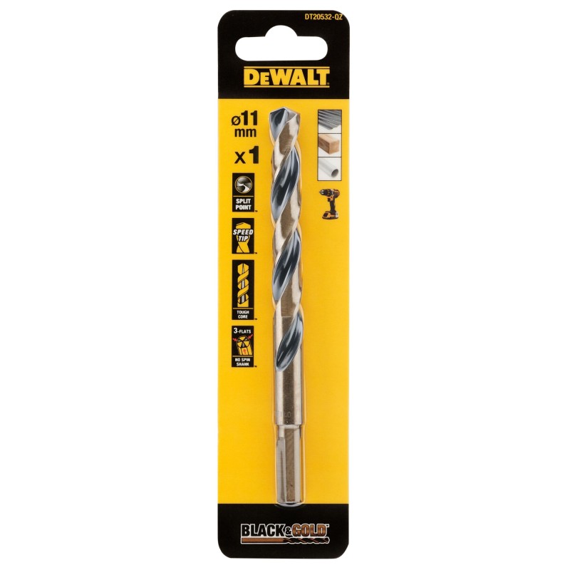 Foret Black&Gold HSS-G DEWALT DT20532-QZ... | LG Motoculture