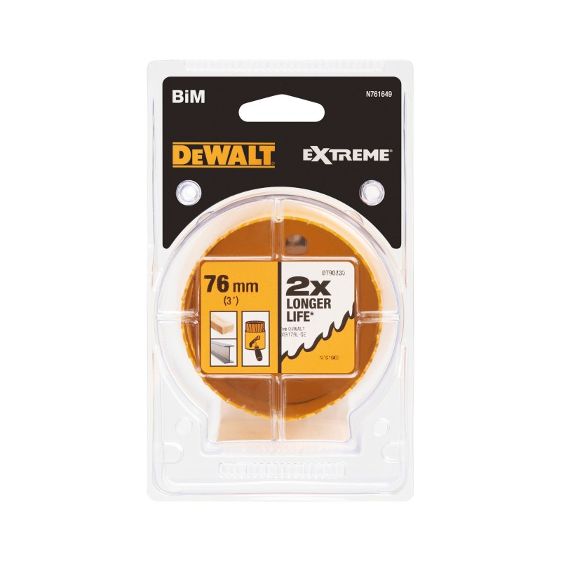 Scie cloche DEWALT DT90330-QZ BIM 76x40mm -... | LG Motoculture