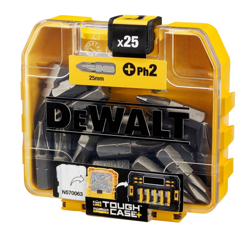 Boite de 25 embouts de vissage DEWALT DT71522-QZ... | LG Motoculture
