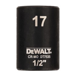 Douille Impact DEWALT DT7535-QZ 17 mm 1/2" -... | LG Motoculture