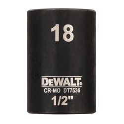 Douille Impact DEWALT DT7536-QZ 18 mm 1/2" -... | LG Motoculture