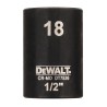 Douille Impact DEWALT DT7536-QZ 18 mm 1/2" -... | LG Motoculture