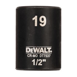 Douille Impact DEWALT DT7537-QZ 19 mm 1/2" -... | LG Motoculture