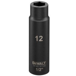 Douille Impact DEWALT DT7546-QZ 12 mm 1/2" -... | LG Motoculture