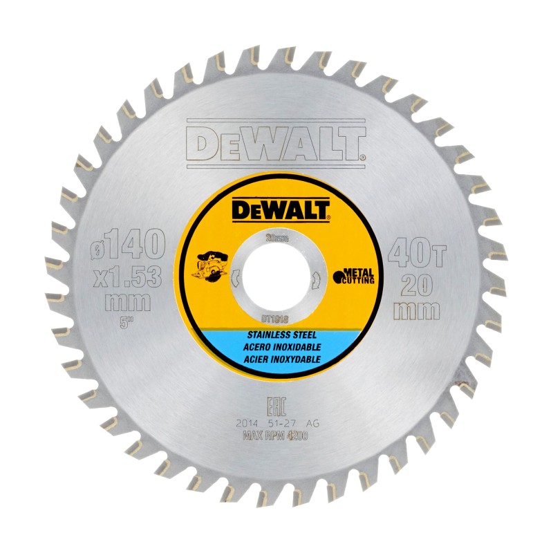 Lame de scie circulaire DEWALT DT1918-QZ Carbure... | LG Motoculture