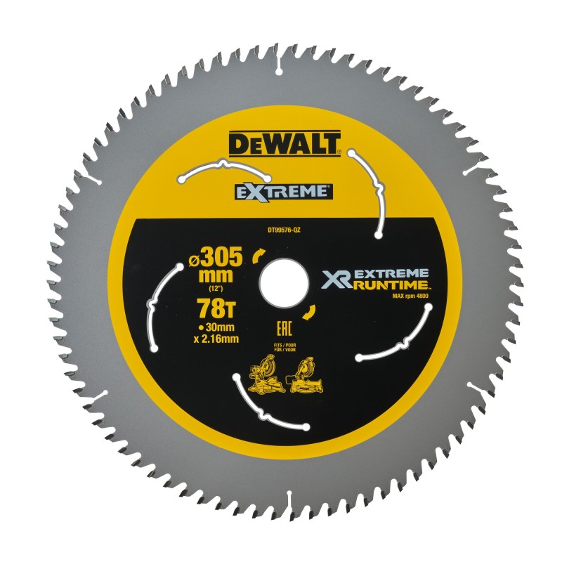 Lame de scie circulaire DEWALT DT99576-QZ... | LG Motoculture