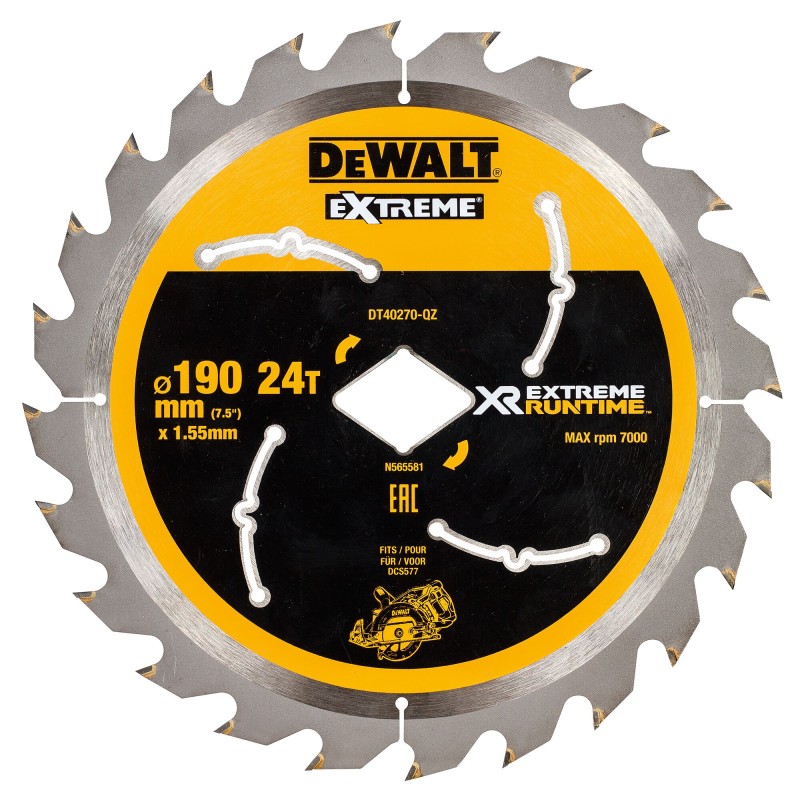 Lame de scie circulaire portative DEWALT... | LG Motoculture