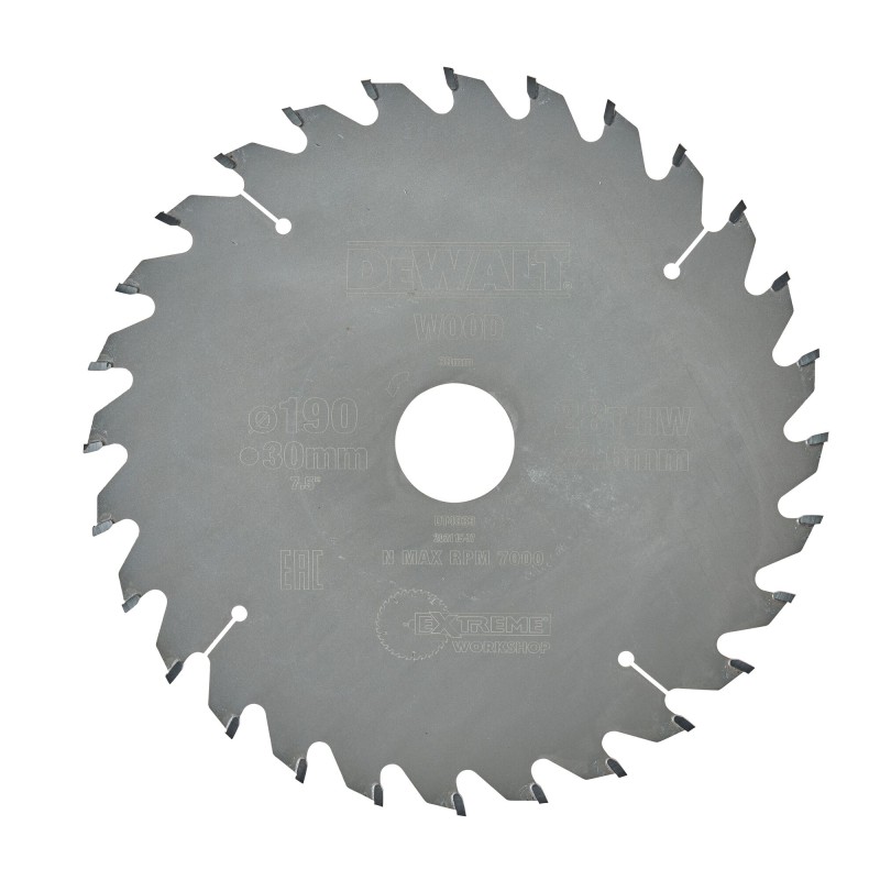 Lame de scie circulaire DEWALT DT4033-QZ 190x30mm... | LG Motoculture