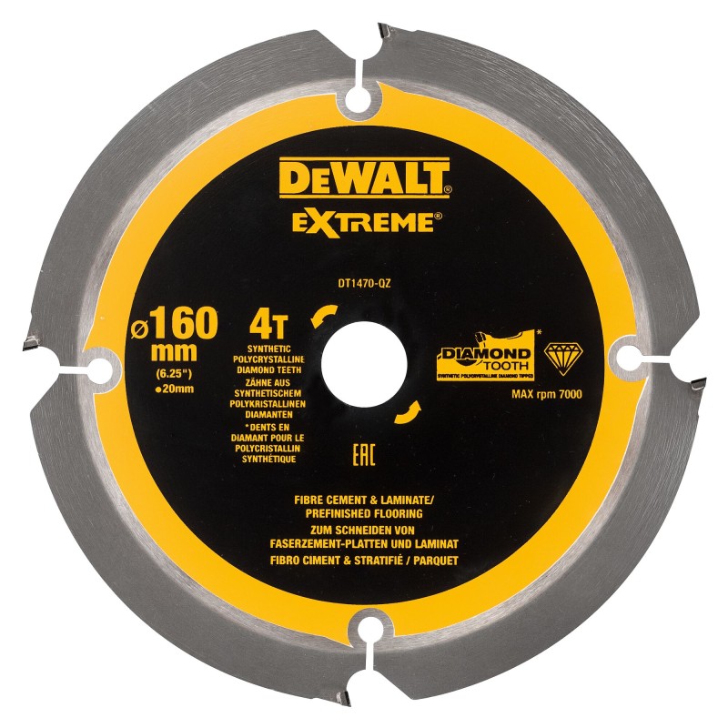 Lame de scie circulaire DEWALT DT1470-QZ denture... | LG Motoculture