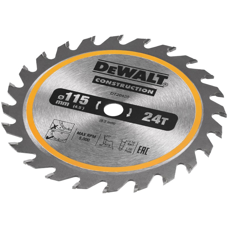 Lame de scie circulaire DEWALT DT20420-QZ Carbure... | LG Motoculture