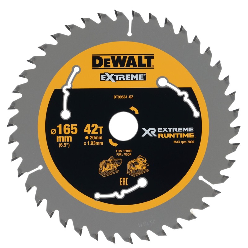 Lame de scie circulaire plongeante DEWALT... | LG Motoculture