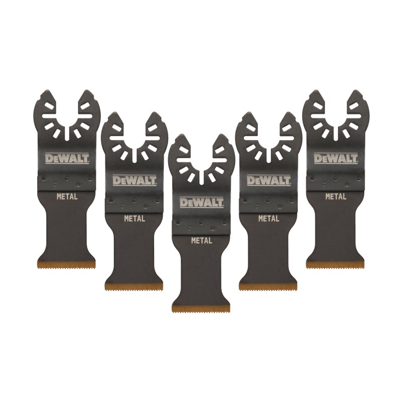 Jeu de 5 lames DEWALT DT20727-QZ pour multi-cutter | LG Motoculture