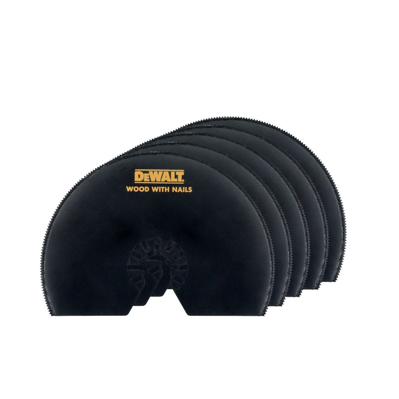 Jeu de 5 lames Ø100 mm Bim semi circulaire DEWALT... | LG Motoculture