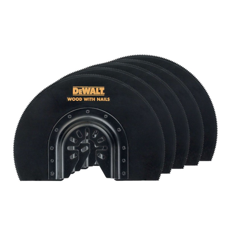 Jeu de 5 lames Ø100 mm Bim semi circulaire DEWALT... | LG Motoculture
