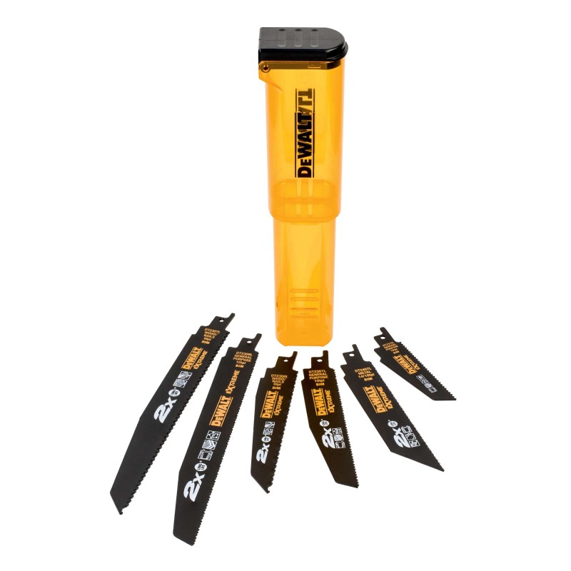 Coffret de 6 lames pour scie sabre DEWALT... | LG Motoculture