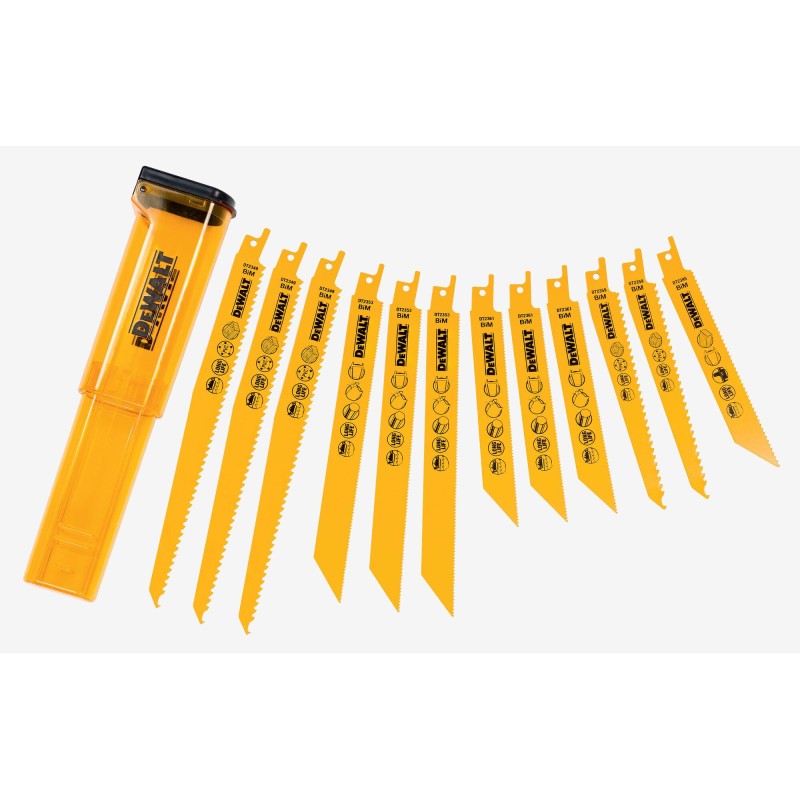 Coffret de 12 lames DEWALT DT2445-QZ pour scie... | LG Motoculture