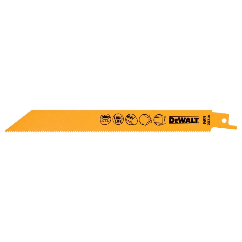 Lame de scie sabre BIM DEWALT DT2353-QZ pour... | LG Motoculture