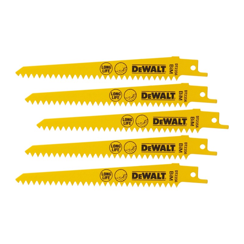 Lame de scie sabre DEWALT DT2356-QZ 152mm pour... | LG Motoculture
