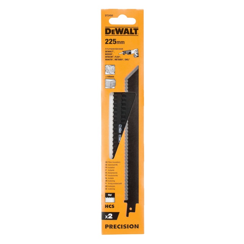 Lame isolation 225mm DEWALT DT2450-QZ -... | LG Motoculture