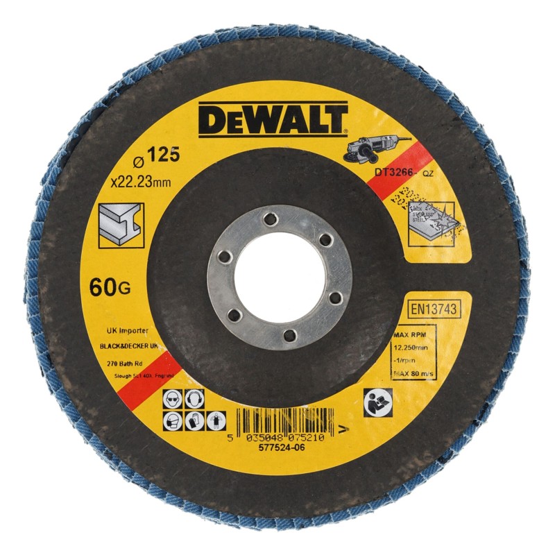 Disque à Lamelles DEWALT DT3266-QZ Grain 60 Ø... | LG Motoculture