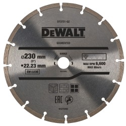 Disque fritté segmenté DEWALT DT3731-QZ... | LG Motoculture