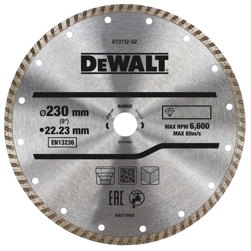 Disque turbo DEWALT DT3732-QZ 230x22.2mm pour... | LG Motoculture