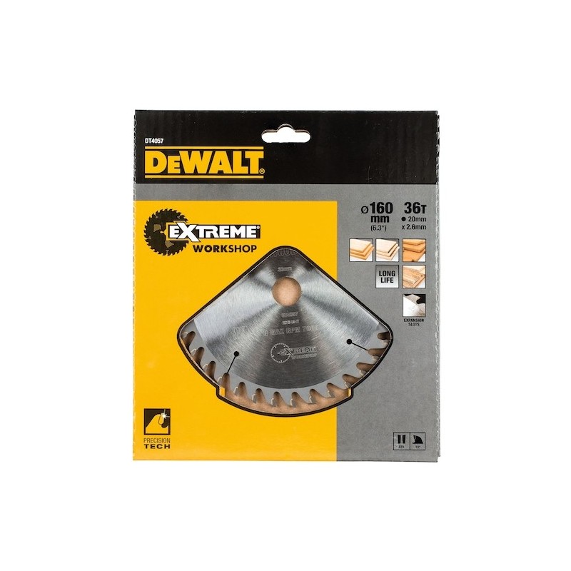 Lame de scie circulaire DEWALT DT4057-QZ 160x20mm... | LG Motoculture