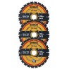 Pack de 3 lames DEWALT DT10399-QZ 190mm 24 dents... | LG Motoculture