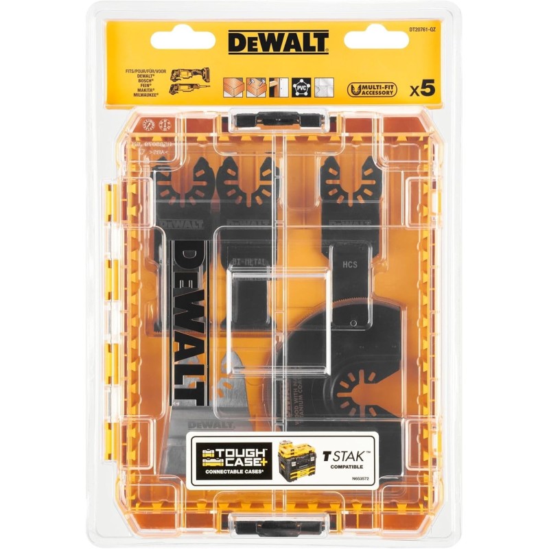 Coffret TOUGHCASE 5 pièces DEWALT DT20761-QZ pour... | LG Motoculture