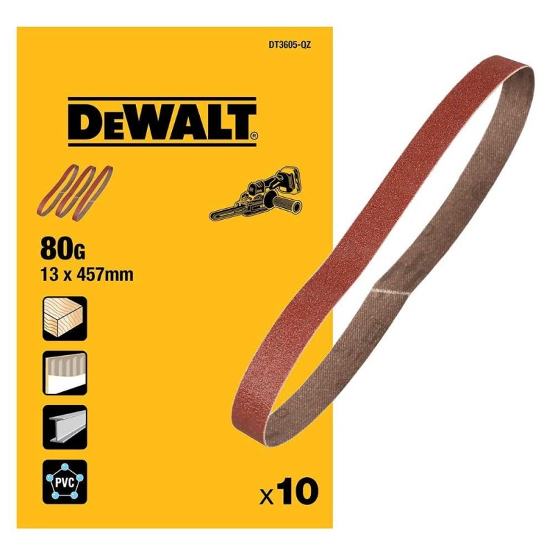 Lime abrasive DEWALT DT3605-QZ - Pack de 10 -... | LG Motoculture