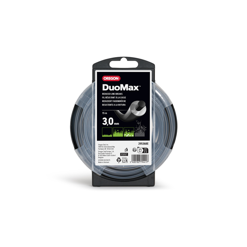 Fil débroussailleuse Oregon DuoMax 3,0 mm 15 m | LG Motoculture