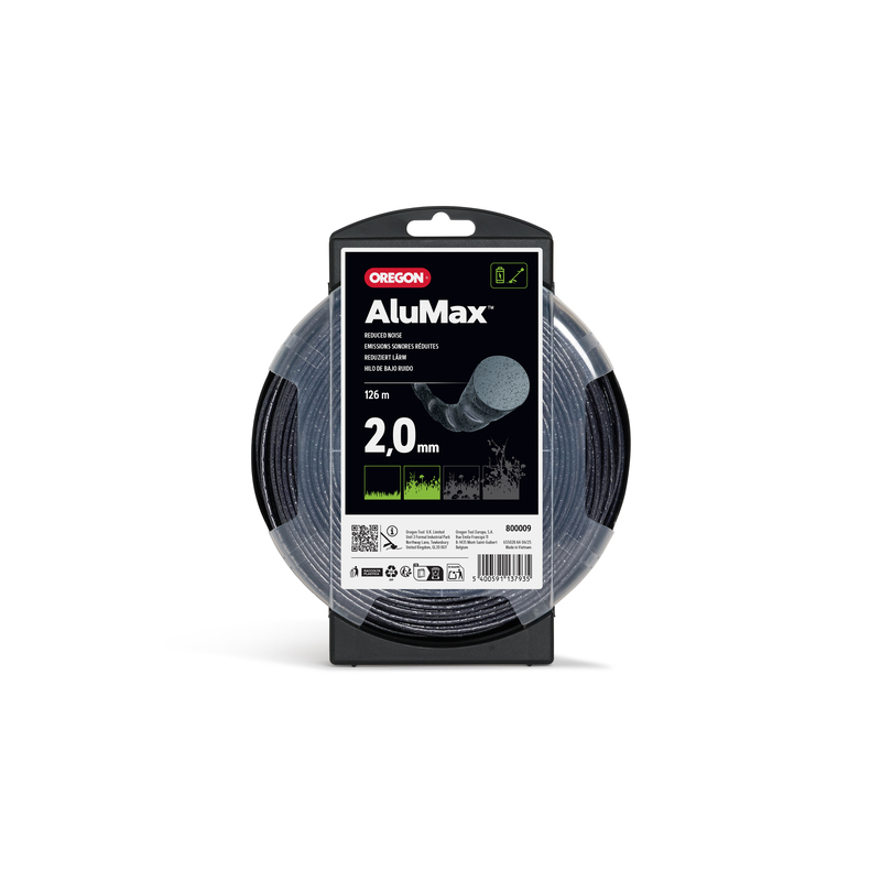 Fil Alumax Round Twist Oregon 800009 126 m | LG Motoculture