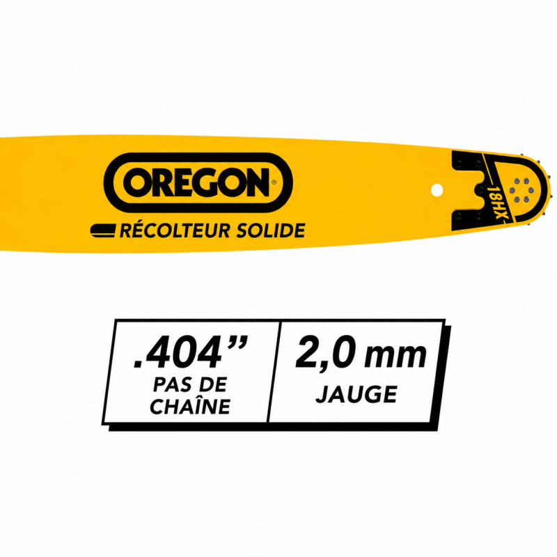 Guide chaîne Oregon Harvester 82 cm .404 2,0 mm | LG Motoculture